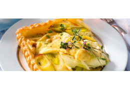 Tarte fine Poireaux/Chèvre